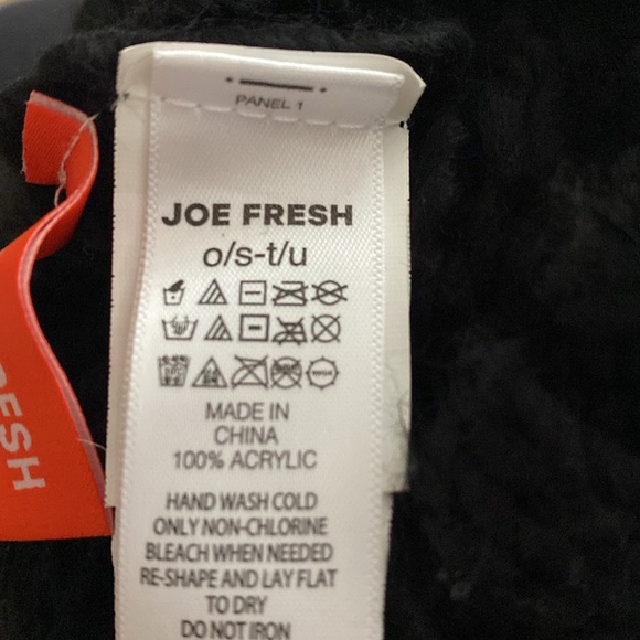 Joe Fresh Black Knit Hat - Picture 5 of 5